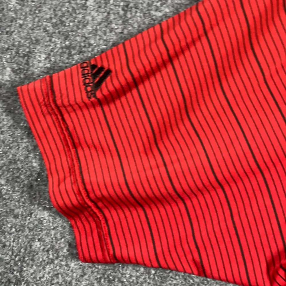 Adidas Pinehurst 1895 US Open 2014 Golf Polo Shirt Mens Large Red Black Striped - Picture 6 of 13
